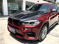 Cubierta de fibra de carbono para BMW, capó de fibra de carbono X5 X6 F15 F16