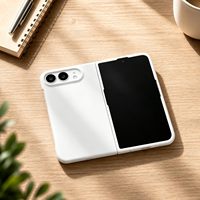 Étui pour iPhone Duo en silicone liquide, support magnétique, étanche, antichoc, protection complète de l'appareil photo, étuis pour téléphone portable de qualité alimentaire