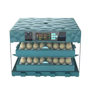 Tam otomatik elektrik güç kaz tavuk kuluçka makinesi tavuk yumurtası inkübatörü