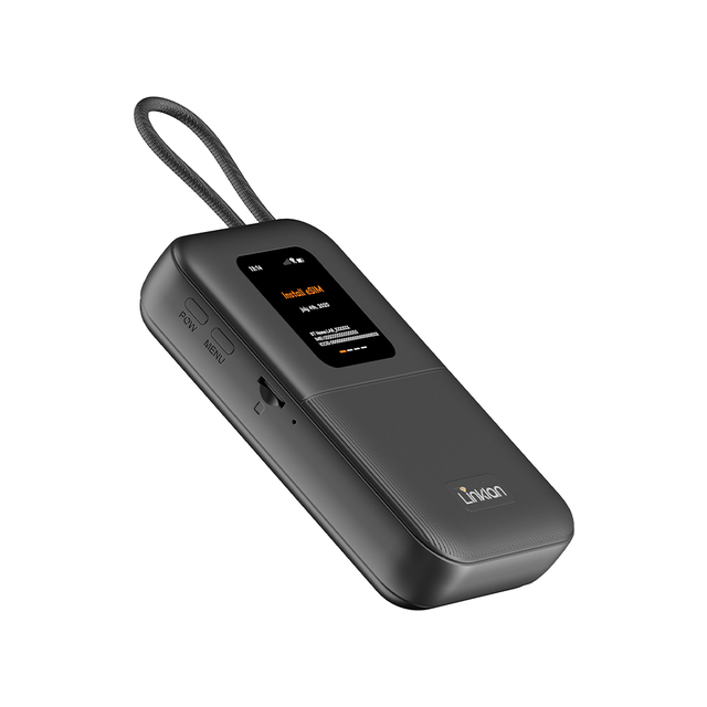 OEM 4G ESIM Hotspot Router 10000mAh Large Battery 300Mbps High Speed Internet Mobile WiFi With Power Bank Function