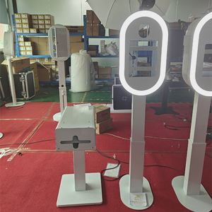 New DSLR Salsa iPad Photo Booth với không khí 11 nhu cầu iPad không có Máy Tính USA gỗ 15.6 tròn trong 13 inch phong cảnh - Product Image 1