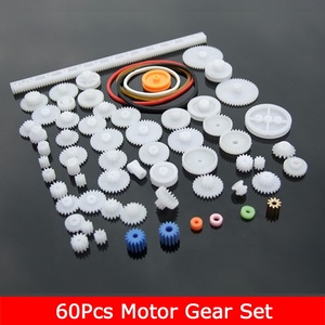 <span class=keywords><strong>Set</strong></span> di motoriduttori in plastica da 60 pezzi per auto a quattro ruote motrici modello fai da te auto giocattolo barca <span class=keywords><strong>Robot</strong></span> bambini esperimento scientifico - Product Image 5