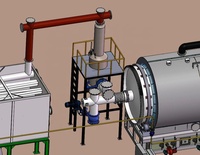 Umwelt freundliche Altreifen-Pyrolyse-Öl generator anlage mit CE