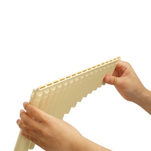<span class=keywords><strong>Pan</strong></span> <span class=keywords><strong>Flute</strong></span> 18 tubos <span class=keywords><strong>Pan</strong></span> Pipe Instrument Key of C para estudiantes principiantes con bolsa de transporte Manual de usuario Instrumento musical - Product Image 4