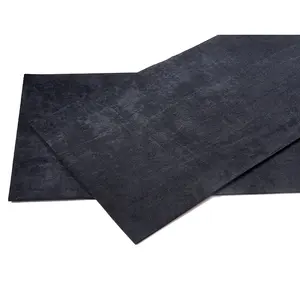 Fábrica al por mayor de cuero de gamuza con material de tela tipo espuma utilizado para la cubierta del panel del salpicadero del coche