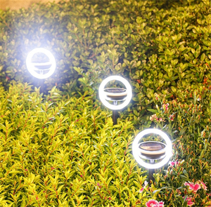 Luces Solares para Camino, 12 LED, Luces Solares Giratorias para Exteriores, IP65, Impermeables, para Jardín, Patio, Camino de Entrada, Césped - Product Image 3