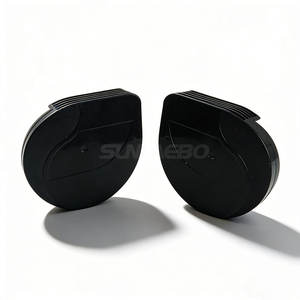 Corne électrique pour <span class=keywords><strong>moto</strong></span> et voiture de haute qualité, ultra-fine, bicolore, ABS, étanche, 12V, avec système d'alarme de sécurité - Product Image 2