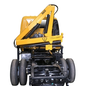 Nâng Xe tải cẩu <span class=keywords><strong>2</strong></span> tấn nhỏ nhỏ gấp thủy lực xe tải cánh tay cần cẩu di động <span class=keywords><strong>Knuckle</strong></span> bùng nổ cần cẩu để bán - Product Image 3