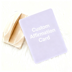 カスタム印刷高品質環境にやさしい新しい母親の産後確認カード母のインスピレーションカード - Product Image 3