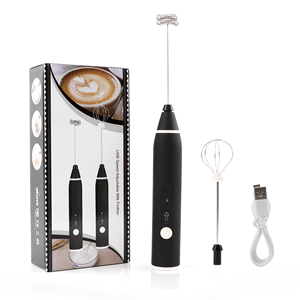 Top Seller USB Rechargeable Electric Whisk Handheld Milk Frother Foam Maker for Coffee Lattes Matcha - Product Image 2