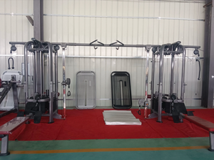 Station de fitness 8 postes à résistance réglable, directement de l'usine, capacité utilisateur max. 200 kg - Product Image 3