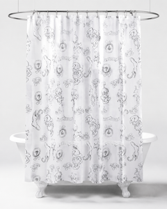 Cortina de Ducha Ecológica <span class=keywords><strong>con</strong></span> 12 Ganchos, Diseño Personalizado <span class=keywords><strong>del</strong></span> Grinch, Cómo <span class=keywords><strong>el</strong></span> Grinch Robó Navidad, Cortina de Baño 100% Impermeable - Product Image 1