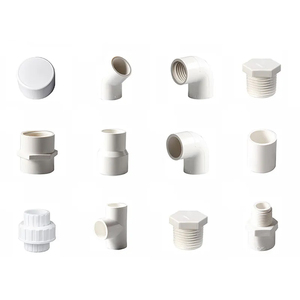 UPVC khuỷu tay/<span class=keywords><strong>TEE</strong></span>/ổ cắm kết nối sch40 Trắng PVC phụ kiện đường ống nước khuỷu tay chất lượng cao Loại sản phẩm - Product Image 1