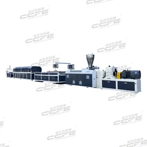 China PVC Deckenwandplatte Extrudermaschine Herstellung Extrusionslinie Produktion Maschine Herstellungsanlage