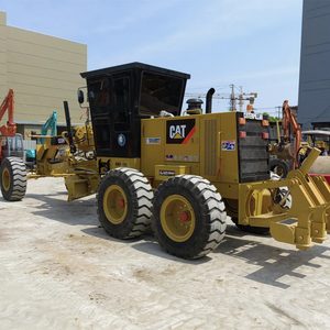 Construction Work Used Caterpillar 120H Motor Grader with Engine Gearbox & PLC-Nice <b>Running</b> Condition for Hot Sale - Product Image 1