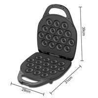 RAF nouveau ménage automatique antiadhésif collations Desserts Mini beignet fabricant gaufre 16 trous beignet fabricant