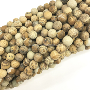 DearBeads Chaude Perles de Pierres Précieuses Naturelles, arc-en-ciel Couleurs Jasper Perles pour la Fabrication de Collier De Bracelet 4mm 6mm 8mm 10mm 12mm - Product Image 3