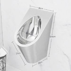 <span class=keywords><strong>Urinoir</strong></span> mural moderne en acier inoxydable 304 à capteur automatique sans contact pour hôtels, expositions, toilettes commerciales, installation facile 5 - Product Image 6