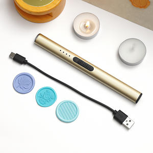 Encendedor Electrónico de Pulso, 17cm, de Aluminio, Recargable por USB, para Velas y Sellado de Cera - Product Image 2