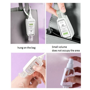 Custodia protettiva da viaggio con corda sospesa per profumo, custodia per alcool, custodia in silicone per bottiglia di <span class=keywords><strong>gel</strong></span> alcolico da 30ml - Product Image 6