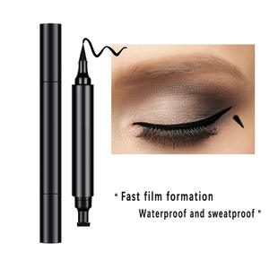 Delineador de ojos con <span class=keywords><strong>sello</strong></span> triangular sin logotipo, bolígrafo de diamante de doble cabeza, resistente al agua, de secado rápido, <span class=keywords><strong>sello</strong></span> de Tubo negro, delineador de ojos - Product Image 4