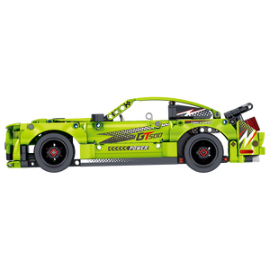 مبنى من ZHEGAO بناية بناية فنية للسيارة من مجموعة طوب بلاستيك للأطفال والكبار - Product Image 3