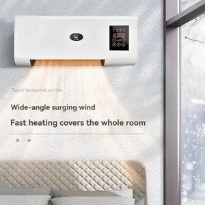 Mini Ventilador Eléctrico <span class=keywords><strong>de</strong></span> Pared sin Aspas, Soplador <span class=keywords><strong>de</strong></span> Aire Caliente con Control Remoto, Calefactor <span class=keywords><strong>de</strong></span> Invierno <span class=keywords><strong>de</strong></span> 2000W <span class=keywords><strong>de</strong></span> Alta Potencia con Pantalla Digital y Temporizador - Product Image 3