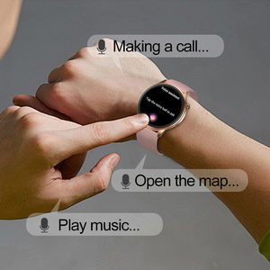 <span class=keywords><strong>Reloj</strong></span> Inteligente Urbano DF HK36 (Plateado) con Llamadas <span class=keywords><strong>Bluetooth</strong></span>, Batería de Gran Capacidad, Monitor de Salud y Protección IP67 - Product Image 2