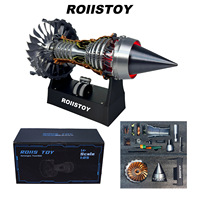 Modèle de moteur d'avion à réaction XLL305, simulation de moteur turbofan de navette spatiale, assemblage avec batterie au lithium rechargeable intégrée