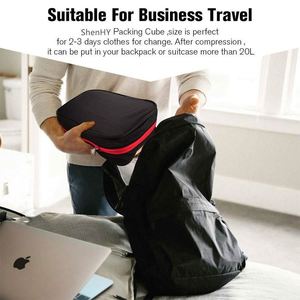 2025 Hot Selling Luggage <b>Compression</b> Pouches Business 3pcs Storage Organizer <b>Bag</b> Set for Traveling - Product Image 5