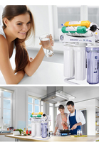 Système de purification d'eau par osmose inverse pour restaurant, 5 à 9 étages, système de purification d'eau tout-en-un sous l'évier pour les foyers