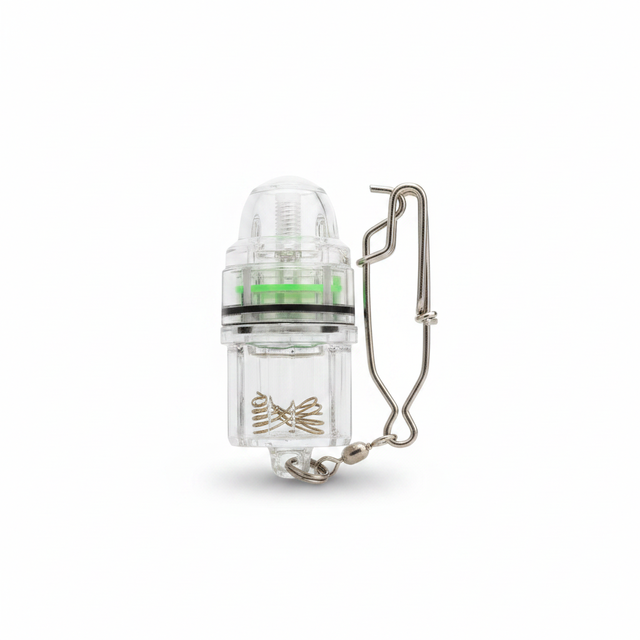 LED Green/Yellow Fishing Lights Underwater Battery-Powered IP68 Waterproof 6000K Daylight  Lighting Distance Deep Drop
