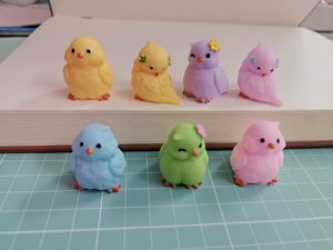 Set di 100 Ornamenti Miniatura di Uccelli in Resina, Decorazioni Carine per Giardino, Prato, Scrivania, Tavolo, Casa, Ufficio, Micro Scene - Product Image 3