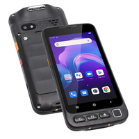 Lector de Huellas Dactilares UNIWA V5S de 5 Pulgadas con Desbloqueo por Huella Dactilar, Resistente al Agua IP67, Escáner 2D, PDA Android Robusto con Lector de Códigos de Barras