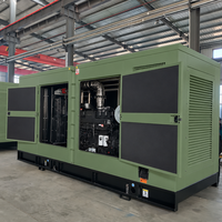 Générateur diesel silencieux de 120 kW, type insonorisé, refroidi par eau, triphasé 400 V, avec commutateur de transfert automatique pour l'alimentation de secours des hôpitaux