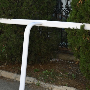 מסלול קפיצות אורך מותאם אישית מסילה משולש 108 x50mm pvc מחסום רכיבה עם 3-חריץ עמודות - Product Image 6