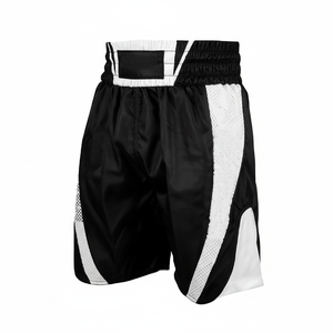 Haute qualité personnalisé Muay Thai Shorts hommes mode boxe tache court MMA entraînement hommes Shorts brodé avec sublimé - Product Image 1