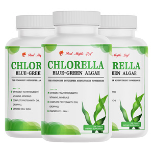 Tabletas de Algas Verde-Azules Chlorella 500mg |   Suplemento Herbal de Pared Celular Rotura de Celda (PCR) |   Desintoxicación y Apoyo Nutricional - Product Image 3