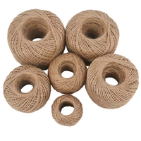 Corde en jute artisanale en gros, économique, 100% naturelle, en rouleau, pour emballage cadeau, décoration florale, emballage et artisanat