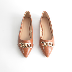Chaussure de travail formelle pour <span class=keywords><strong>femme</strong></span>, <span class=keywords><strong>mocassin</strong></span> classique bleu marine, <span class=keywords><strong>ballerine</strong></span> uniforme pour <span class=keywords><strong>femme</strong></span>, chaussure Mtb faite à la main - Product Image 1