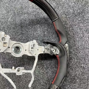 Sport Carbon Fiber Steering Wheel for Toyota Corolla Camry Levin RAV4 Allion Modified <b>Interior</b> <b>Accessories</b> - Product Image 3
