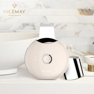 4 standen 24k goud ABS ultrasone huidreiniger gezichts-spatel gericht op de ogen mee-eterverwijderaar poriereiniger waterdicht voor - Product Image 4