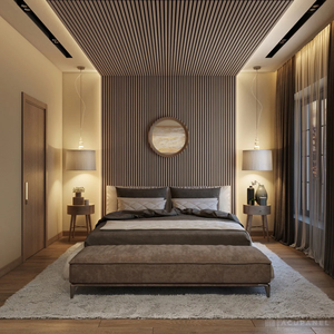 Design moderno impiallacciatura di <span class=keywords><strong>legno</strong></span> MDF pannello d'onda flessibile curvo curvo Slat parete acustica <span class=keywords><strong>con</strong></span> pannello decorativo a parete - Product Image 4