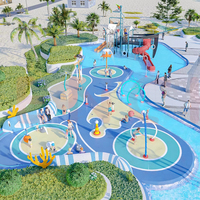 Série Marine : Seau basculant pour parc aquatique pour enfants, équipement durable pour aire de jeux aquatique, jeux d'eau, parcs aquatiques, parcs à jets d'eau