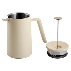 Double-Wall Insulated Stainless Steel, 3 Level Filtration System with 3 Extra, French Press Coffee <b>Maker</b> - Product Image 3