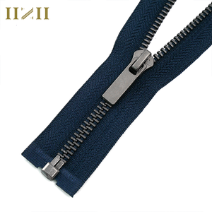 Chất Lượng Cao Tùy Chỉnh Chiều Dài 3 #5 #8 # Tự Động Khóa Đóng End Kim Loại Dây Kéo Cho Quần Jean Áo Khoác Denim Màu Xanh Kim Loại Dây Kéo - Product Image 6