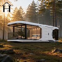 Maison conteneur moderne et respirante de 20 pieds carrés pour hôtel, centre commercial, villa et usage extérieur - Conception modulaire préfabriquée