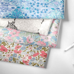 Más vendidos 2025 colorido nuevo diseño Tana Liberty Lawn Floral impreso ropa para mujeres niñas vestido de ropa - Product Image 1