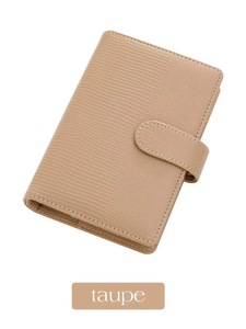 Archivador <span class=keywords><strong>A5</strong></span> de Cuero Duradero Tapa Dura <span class=keywords><strong>6</strong></span> Anillas Oro Rosa Planificador Financiero Organizador de Presupuesto Encuadernación en Espiral Regalo para Oficina Varios Tamaños - Product Image 3