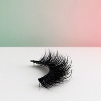 Faux cils en vison 3D naturels en bande complète, vente en gros, fournisseur de cils à marque privée, cils en faux vison moelleux avec emballage